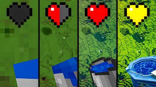 water bucket MLG with different hearts