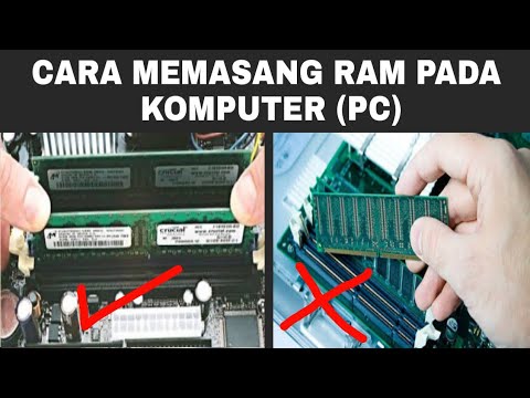 Video: Cara Memasang RAM Pada Komputer