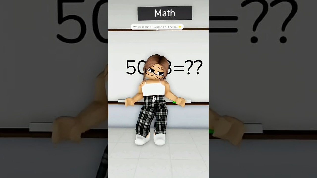 She chose the trend over class😵‍💫😱#roblox #shorts #robloxshorts