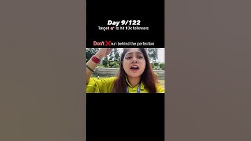 Day 9/122 Target 🎯 to hit 10k followers before 2026#instagram #personalbranding #daily #dailyvlog