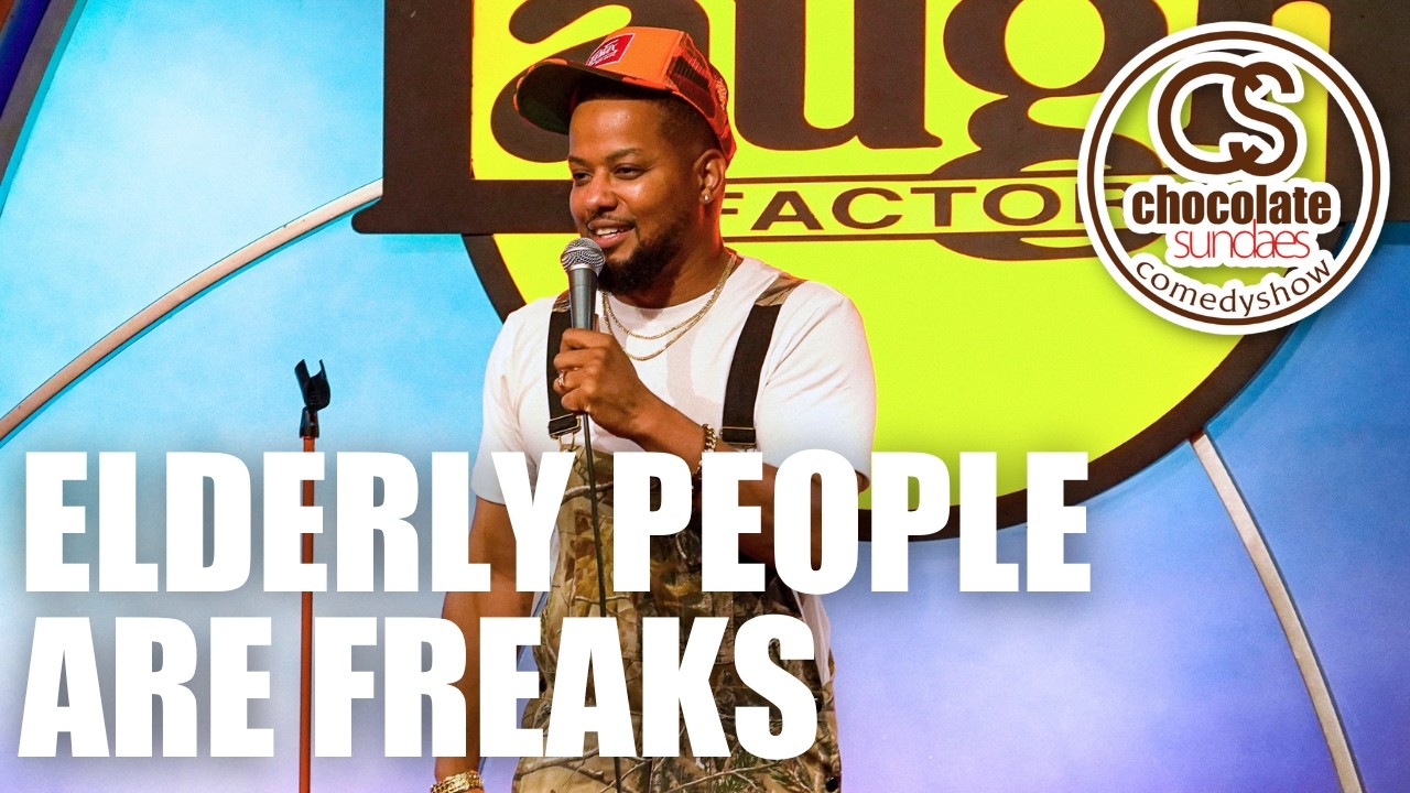 Elderly People Are Freaks - Comedian Ron G - Chocolate Sundaes Stand Up Comedy