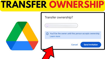 How To Transfer Ownership of Folder in Google Drive (Step By Step)