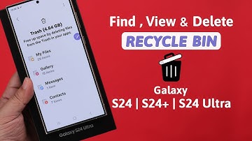 Galaxy S24/S24+/Ultra: How to Find the Recycle Bin on Samsung! [Enter Trash]