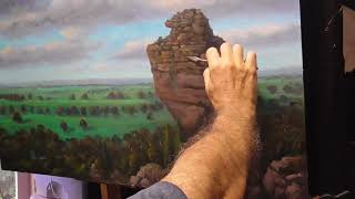 Landscape Painting in Oils - Castle Crag 4 preview