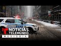 Una fuerte tormenta invernal mantiene en alerta a 17 estados del país | Noticias Telemundo