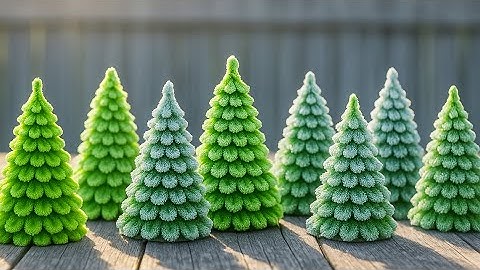 Fairy Forest on Your Table!🌲🌲🌲Wonderful Christmas Trees Made from Pipe Cleaners❄️DIY