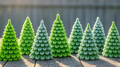 Fairy Forest on Your Table!🌲🌲🌲Wonderful Christmas Trees Made from Pipe Cleaners❄️DIY