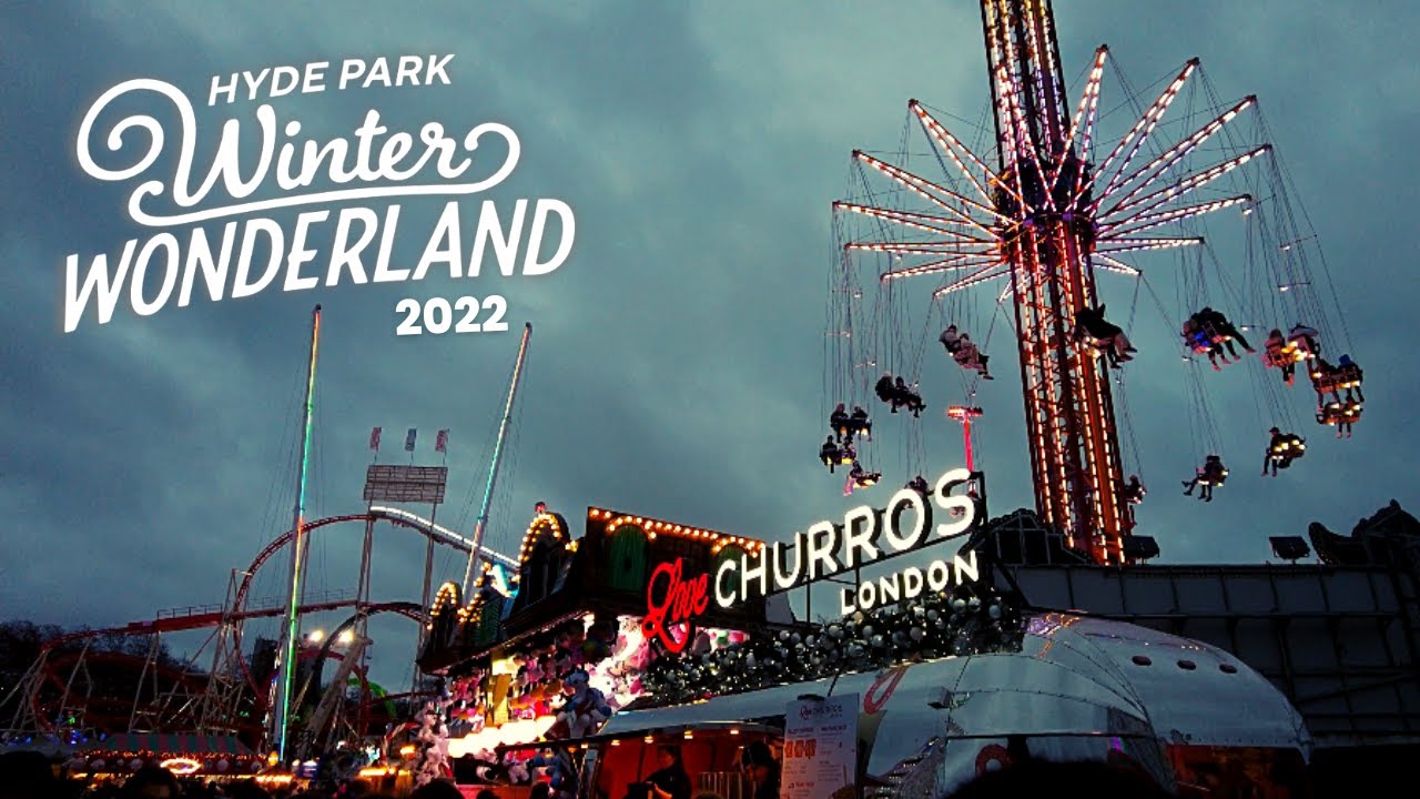 Winter Wonderland Hyde Park London 2022 | Zippo Circus & Ferries wheel