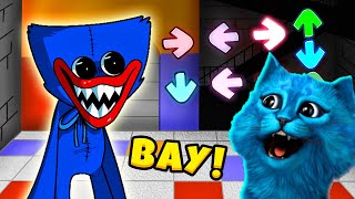 🔴 Сумасшедший Хагги Вагги Научился Петь Во Friday Night Funkin' И Baldi В Fnf Котёнок Лайк