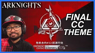The Final Song Arknights Contingency Contract Lobby Theme Basepoint Reaction