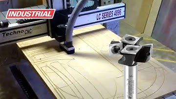 CNC Project: Resurfacing W/Amana Tool 2+2 Mini Spoilboard  Flycutter Router Bit