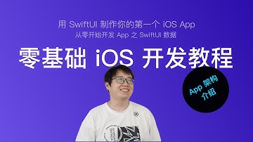 使用 SwiftUI 开发 iOS App 新手教程 第17节：App 架构介绍