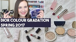 Dior Colour Gradation Spring Makeup Collection 2017- Review, Swatches and Demo | makingupashlee
Today Im talking about the new Dior Makeup Spring 2017 Colour Gradation Collection Swatches + demos! Let us know your favorites from this collection in the comments below!
Check out my last video here: https://youtu.be/McN60Tcm96Q
This collection will be available January 15th at Dior counters nationwide. Any products marked below with * are limited edition.
A big thank you to my friend Nancy for making this video possible!: https://www.youtube.com/user/spiffykerms
Products Mentioned
Dior Addict Lip Glow 006 Berry - http://go.magik.ly/ml/3gvx/
Dior Addict Lip Scrub 001 - http://go.magik.ly/ml/3gvy/
Rouge Dior Matte Radical 502 - http://go.magik.ly/ml/3gvz/
Rouge Dior Matte Terrific 745
Diorskin Nude Air Luminizer 003 - http://go.magik.ly/ml/3gw0/
Diorskin Nude Air Luminizer 004 - http://go.magik.ly/ml/3gw2/
Dior Dreamskin 1-Minute Mask - http://go.magik.ly/ml/3gw3/
Dior Dreamskin Advanced - http://go.magik.ly/ml/3gw4/
You can also find me
Tweeting: http://twitter.com/makingupashlee
Instagram-ing: http://instagram.com/makingupashlee
Facebook-ing: https://www.facebook.com/makingupashlee/
Blogging: http://makingupashlee.blogspot.com
Pinterest-ing: http://pinterest.com/makingupashlee
Follow my blog: http://www.bloglovin.com/en/blog/4385621
Referral Links
Sign Up For Topbox: http://topbox.refr.cc/XLQMVHG
Dont shop without ebates! You get cash back on sites like Sephora and Amazon: http://www.ebates.ca/referrer?referre...
Camera: Canon Rebel T5i http://go.magik.ly/r/makingupashlee/5...
Lights: http://go.magik.ly/ml/14ut/
ABOUT ME
Hi! Im Ashlee (aka makingupashlee) and I have a passion for makeup and fashion. Some of my favorite videos include makeup hauls, monthly favorites, first impressions, makeup reviews, morning routines, unboxings and DIYs.
Be sure to subscribe so you dont miss a thing!
http://bit.ly/1NMalFt
xoxo,
Ashlee
FTC: The products were kindly sent along by Dior. All opinions are honest and my own! :) - Ashlee Dior Colour Gradation Spring Makeup Collection 2017- Review, Swatches and Demo | makingupashlee
