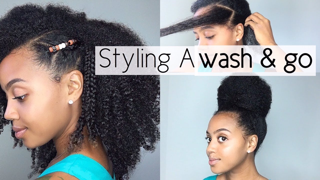 Styling A Wash & Go for the Gym, Night OUT & MORE | Cool Calm Curly ...