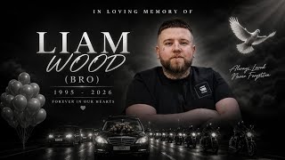 Liam Wood Bro Final Journey Funeral Tribute Bikers Unite to Pay Their Respects