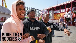 The first episode of a three-part series called 'more than rookies' is
coming soon, which will dive into lives new raiders rookies. visit
https://...