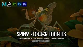 Spiny Flower Mantis | Showcase | CG LookDev