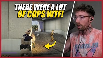 Curtis Reacts to Cops POV of the Shootout | Nopixel GTA RP