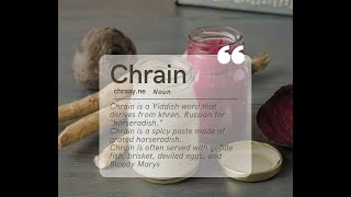 Eat Chrain At The Seder - Pesach Song