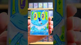Watch Me Create a Custom Froakie Pokemon Card #pokemon #shorts #art