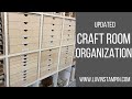 Craft Room Organization Update