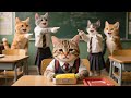 Kitten Gets Teased at School 😿 | Mama Cat Cooks Delicious Food to Comfort !