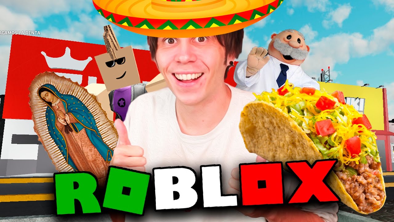 NORUEGO VISITA MEXICO EN ROBLOX *SALE MAL* ft. Quackity