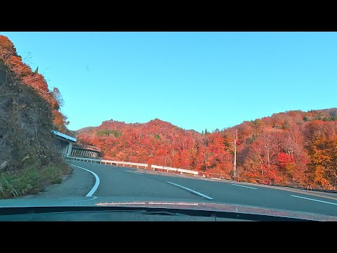 【4K ドライブ BGM】新潟県清津峡へ