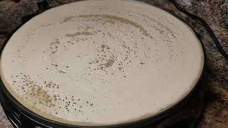 how to bake enjera on #wass grill