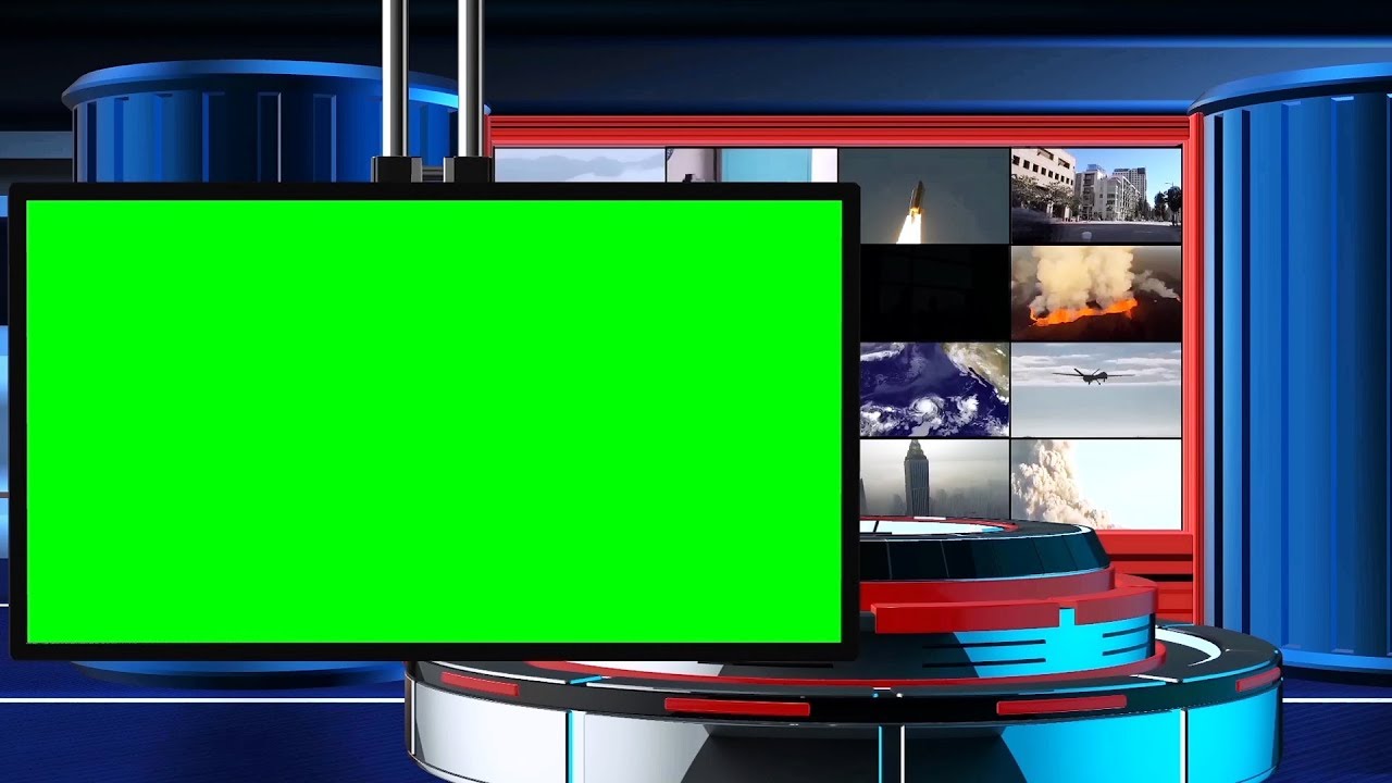 Broadcast News Intro (Free) Green Screen TV Animation - YouTube