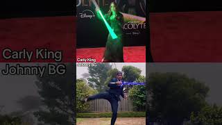 Famous Carly King and Johnny BG Flow Star Wars Premiere Lightsaber Spinning Net Worth