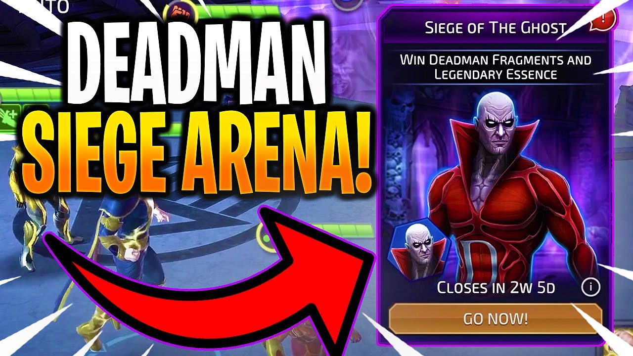 *NEW* DEADMAN SIEGE ARENA GAMEPLAY! - DC Legends
