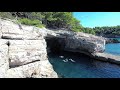 The best beach in Pula (Chorwacja) - Grota - Cliff jumping