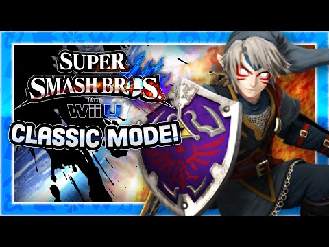 Super Smash Bros. Wii U - Classic Mode - Link! - YouTube