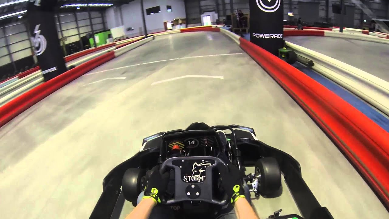 2nd race at High Voltage go Karts Victoria Cam1 YouTube