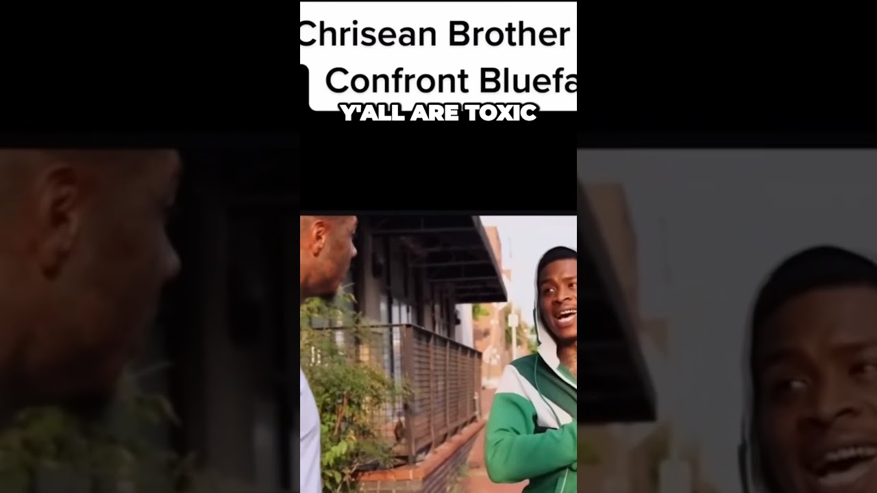 Christian Rock's Brother Confronts Blueface 
