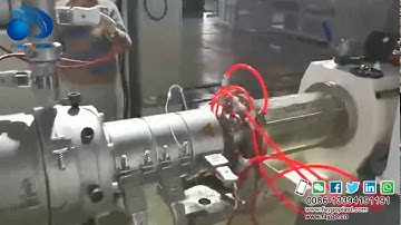 PE pipe production line