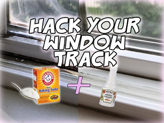 How to Clean Filthy Window Tracks and Sills, Thrifty Decor Chick