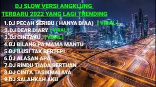 DJ SLOW VERSI ANGKLUNG TERBARU 2022 YANG LAGI TRENDING || QUEEN KARAOKE93 ||