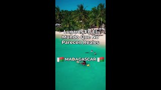 LUGARES EN MADAGASCAR QUE NO PARECEN REALES #viral #explore #travel #shorts #madagascar #viajar