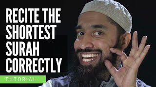 How to Recite the Shortest Surah Correctly | Surah Kauther screenshot 5