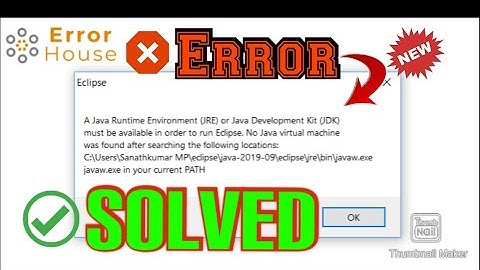 How to fix error 