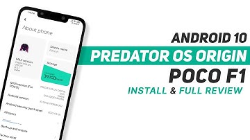 MIUI Predator OS Origin For Poco F1 | Android 10 | Smooth UI + Good Performance | Install & Review
