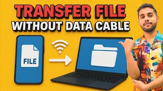 How to File Transfer Mobile to Laptop without Cable | File Transfer Kaise Kare screenshot 1
