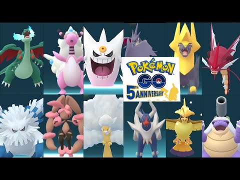 [2021 Rewind] All Mega evolution in Pokemon Go