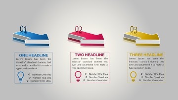 How to make 3D Arrow infographics in powerpoint || Powerpoint Tutor.