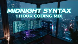 Midnight Syntax 🌃 | 1 Hour Synthwave for Coding & Deep Focus [No Vocals]