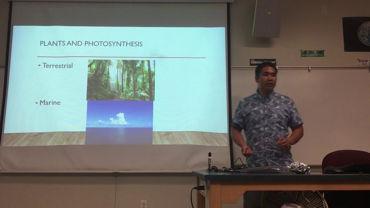 Marine Biology Lecture 2 Primary Production 1 (Bio 20 MtSAC)