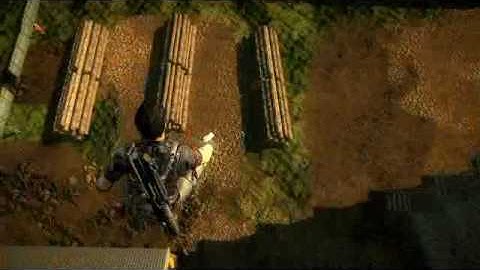 Just Cause 2 Bug: Invisible Structure