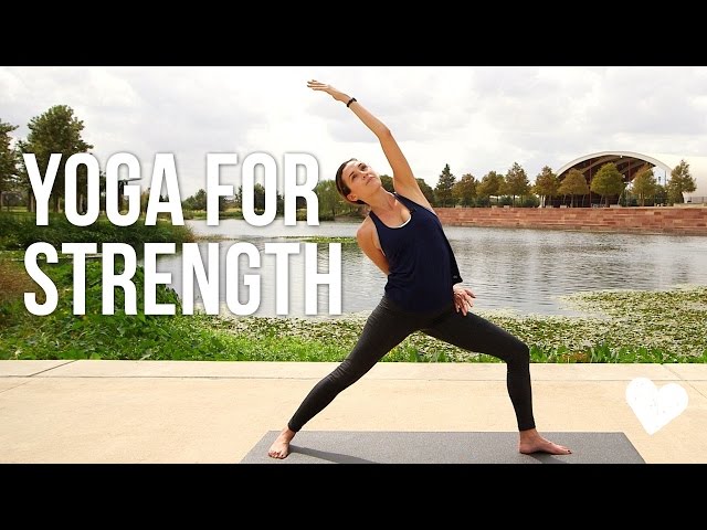 Yoga For Strength - 40 Minute Vinyasa Sequence 